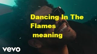 Dancing In The Flames meaning