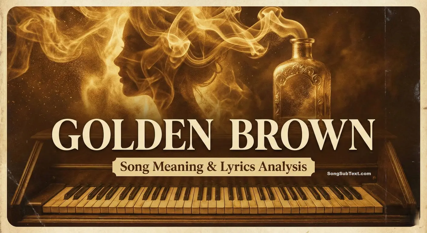 Golden Brown Song Meaning. We decode The Stranglers' controversial lyrics songsubtext