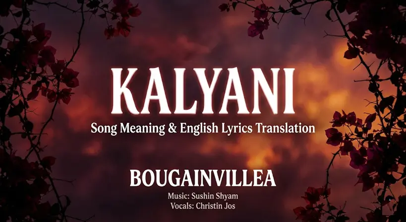 kalyani song meaning in english