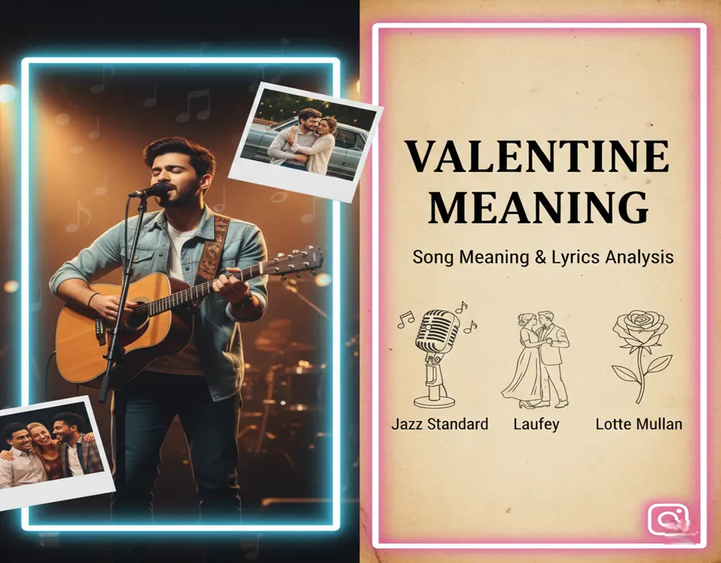 Valentine song meaning lyrics